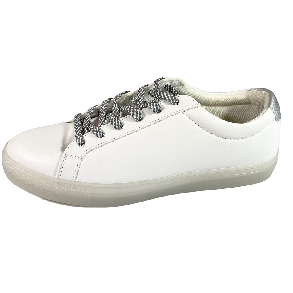 Steve Madden Paule Mens Sneakers White  Leather Size 7.5 M New